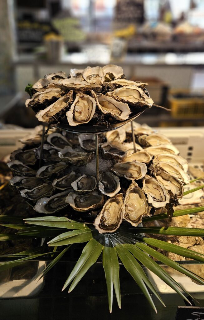 Un plateau d’huîtres du bassin d'Arcachon