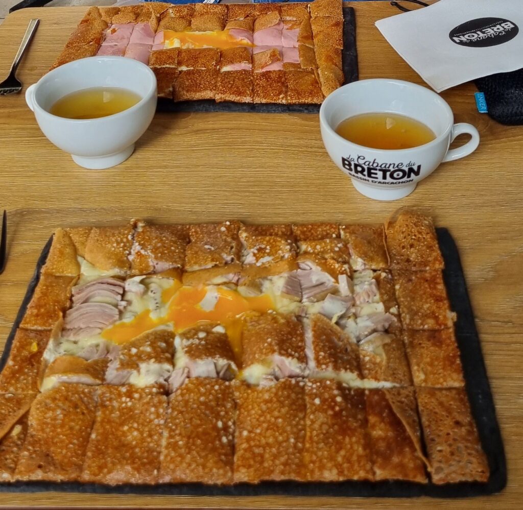 Une crêpe de la cabane du breton