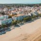 Vue aérienne de la plage Thiers