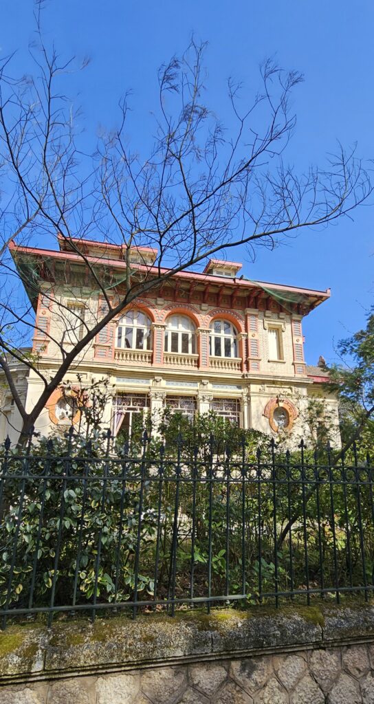 La villa Alexandre Dumas dans la ville d'hiver à Arcachon