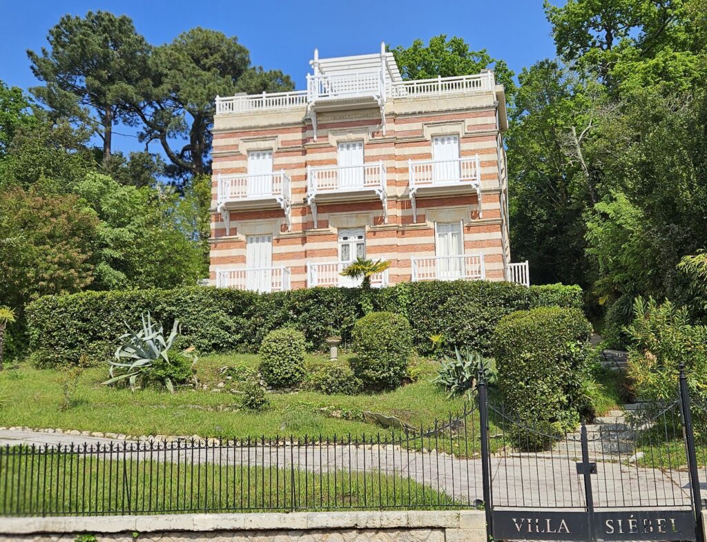 La villa Siebel dans la ville d'hiver à Arcachon