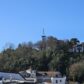 Vue sur l'observatoire Sainte-Cécile depuis les balcons sud de la location saisonnière Les Cinq Balcons d'Arcachon