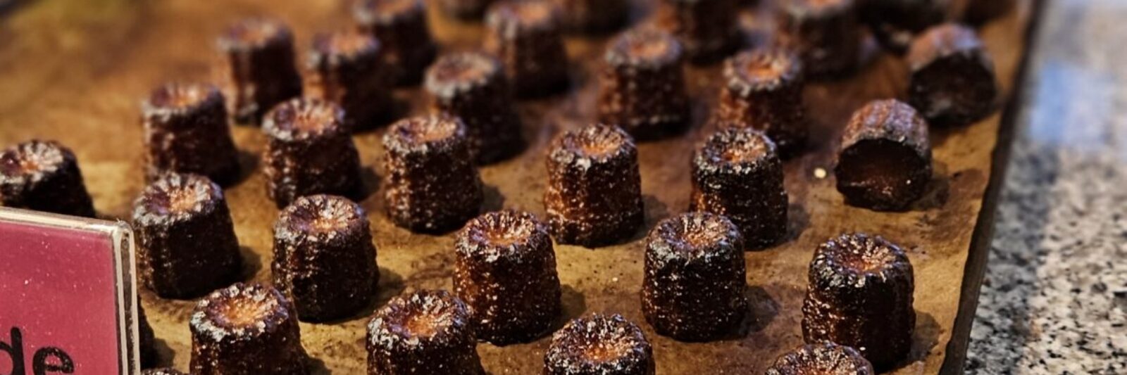 Les cannelés du marché des Halles d'Arcachon