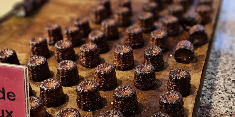 Les cannelés du marché des Halles d'Arcachon