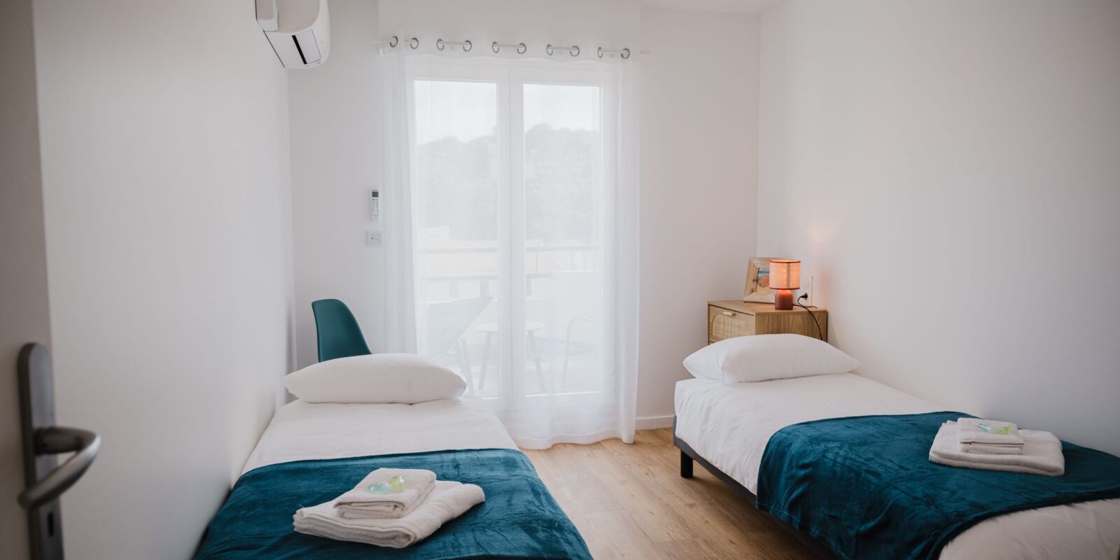 Chambre Azur pouvant accueillir deux personnes