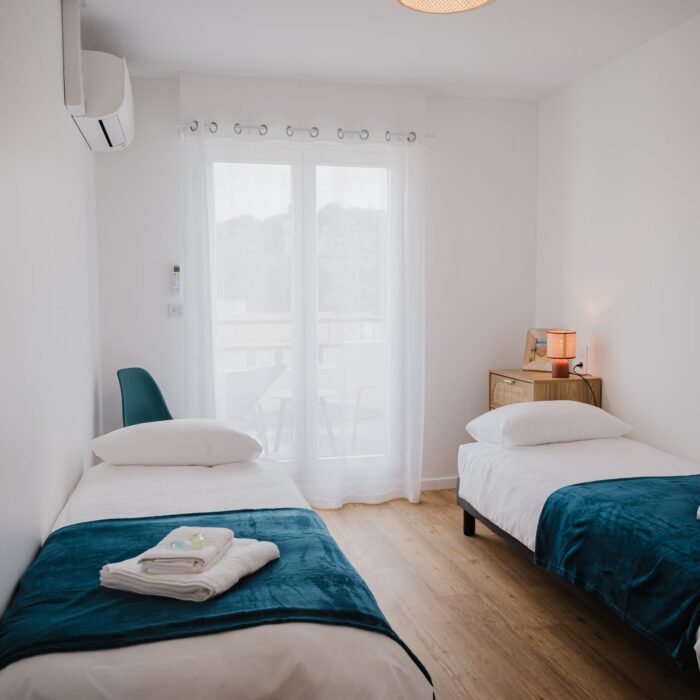 Chambre Azur pouvant accueillir deux personnes