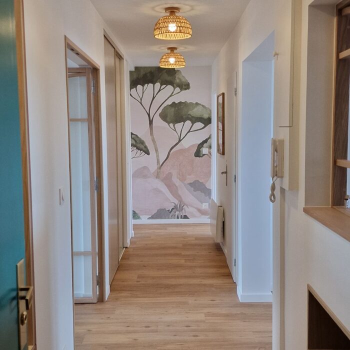 Le couloir d'entrée
